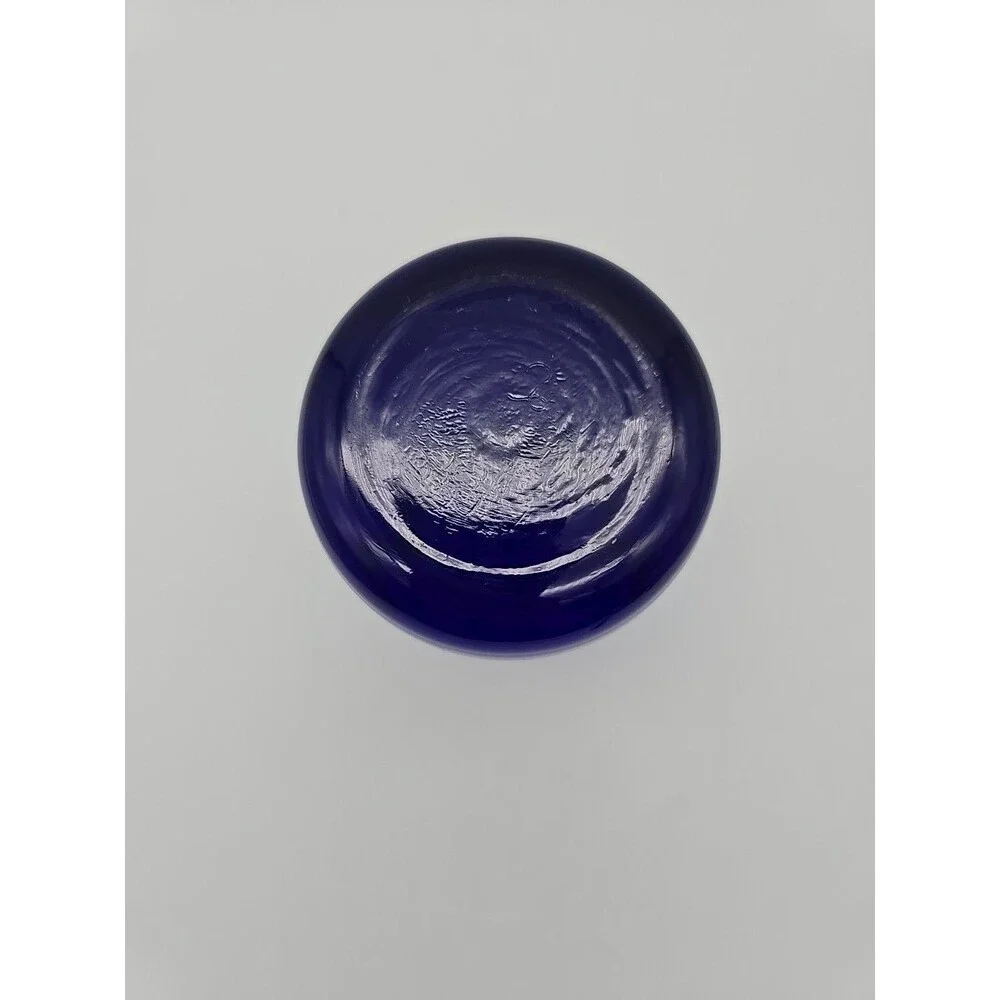 Vintage Libbey Cobalt Blue Metropolitan Round Bottom Tumbler Glass